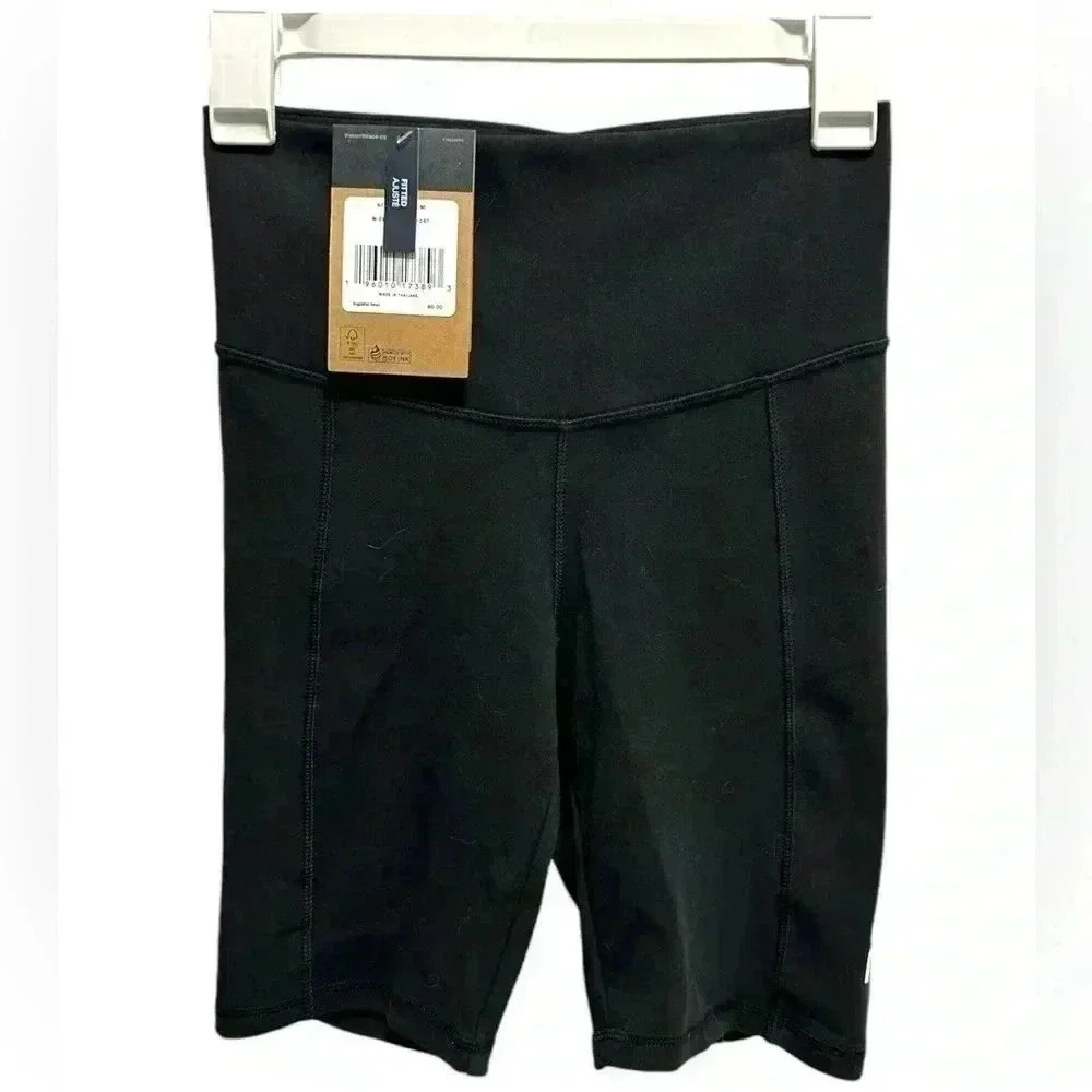 NWT THE NORTH FACE BLACK BIKER SHORTS